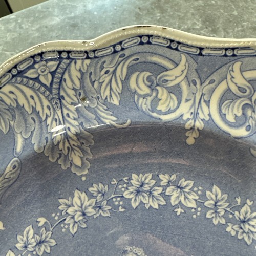 Rare Elkin, Knight, & Bridgewood ETRUSCAN Transferware 10.5” Dinner Plate C1830 - Picture 8 of 8