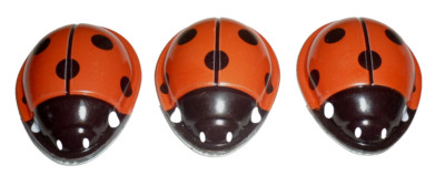 * Blechspielzeug  3 mal  KNACK-MARIENKÄFER °°Tin Toy°° 754