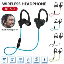 Bluetooth 5.0 Earbuds Stereo Sport Wireless Headphone Running Headset Waterproof
