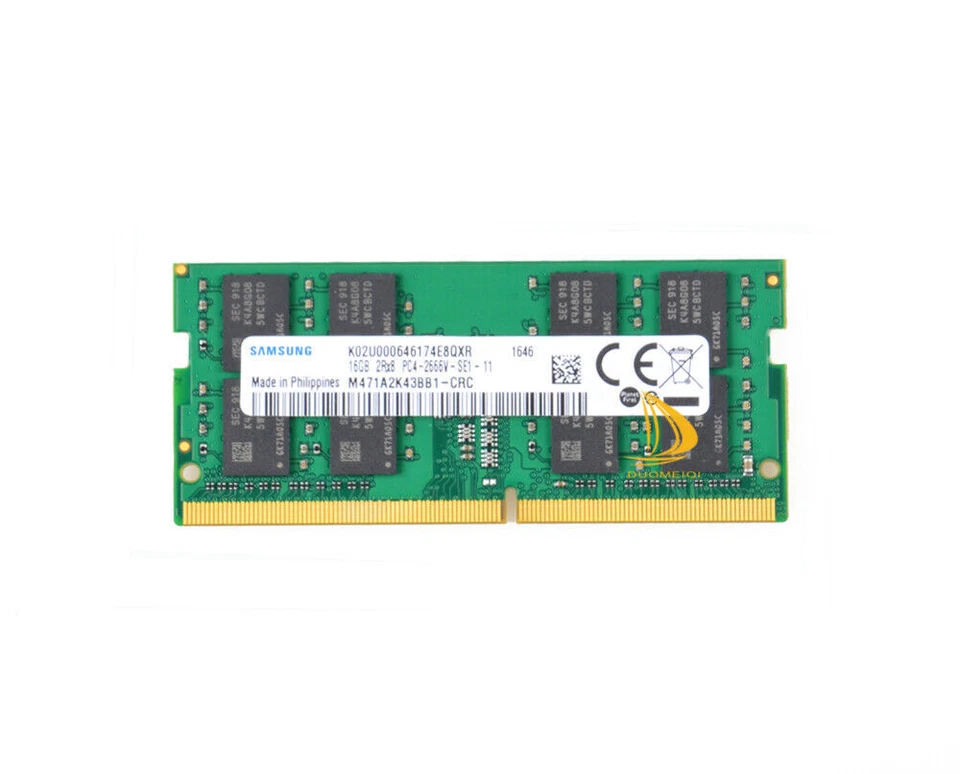 Samsung 4x 16GB 2RX8 DDR4 2666V PC4-21300 SODIMM 1.2V fr Intel Laptop Memory RAM - Image 2 of 4