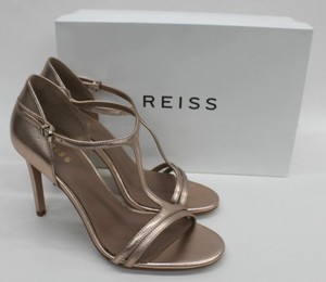 reiss rose gold sandals