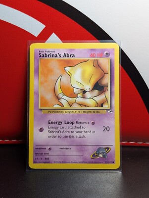 Sabrina's Abra Gym Heroes 1999-2000 Pokemon Karte 91/132 WOTC TCG