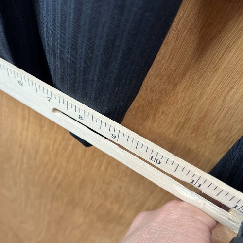 Pronto Uomo Suit Mens 48R Gray Striped 2 Button 100% Wool Moores Couture 42x29 - Picture 19 of 23