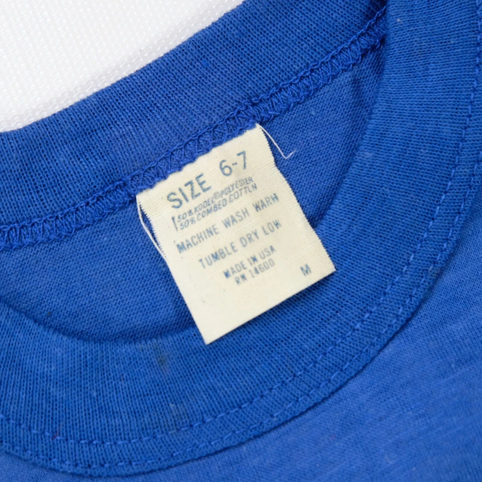 Rare VTG Star Trek Captain Kirk 1979 Iron-on T Shirt 70s 80s Shatner Youth 6-7 - Image 3 of 4