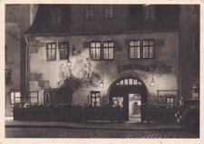 AK Das Loch Saalfeld Mauxion-Schokolade Restaurant Gaststätte 1939 Thüringen