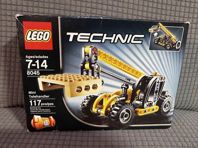 Brand New LEGO TECHNIC Mini Telehandler (8045) 673419129367|