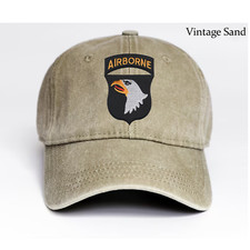 Embroidered Hat 101st Airborne Division, Veteran Cap, Trucker Hat, Baseball Cap