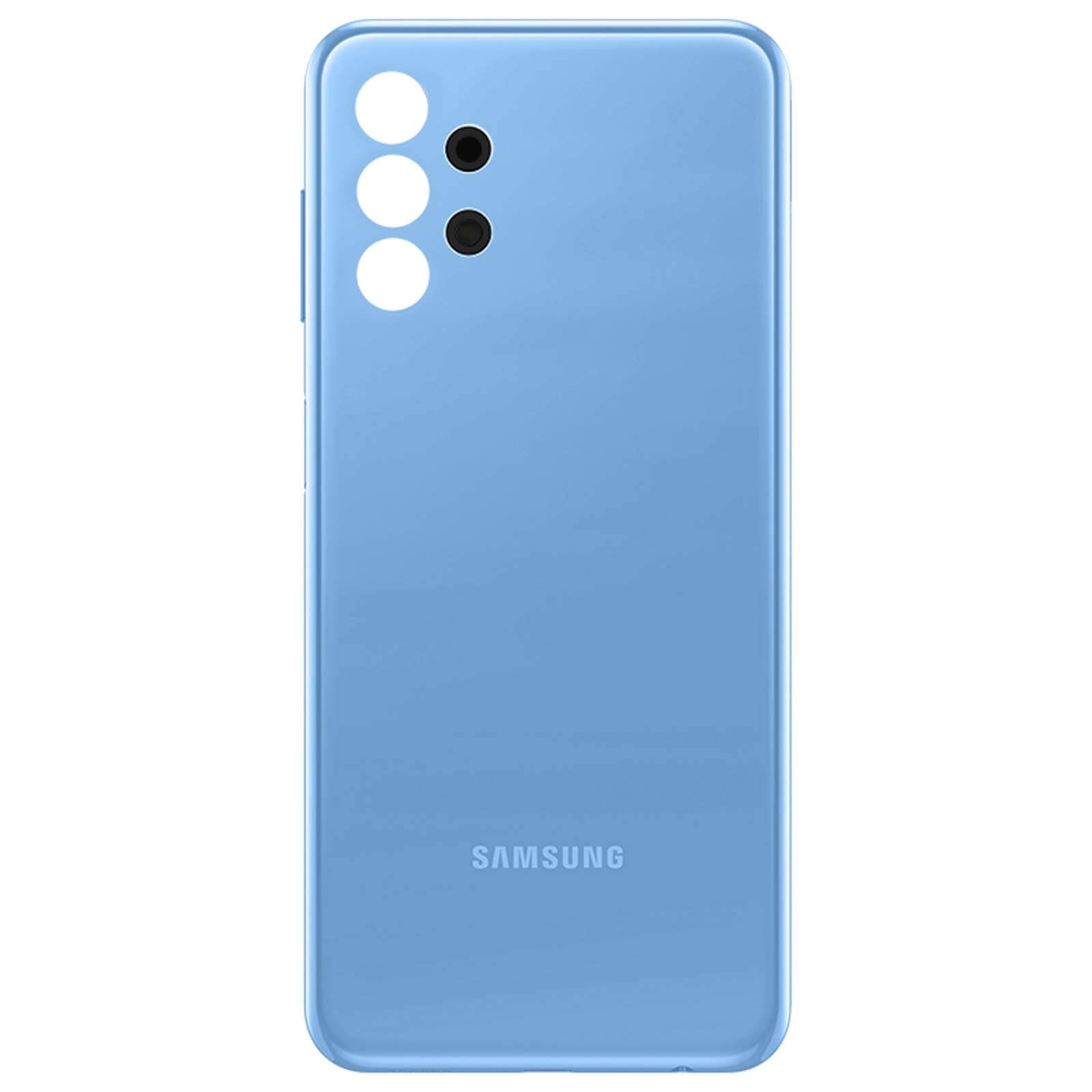 Coque arriere Galaxy A13 4G bleue pour reparation mobile