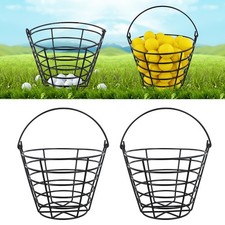 Golf Ball Basket Bucket Container for 50 Balls,with Handle,Built to Last/Easy...