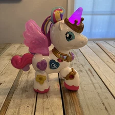 VTech Starshine The Bright Lights  Musical Unicorn MISSING A FEW CHARMS / WORKS