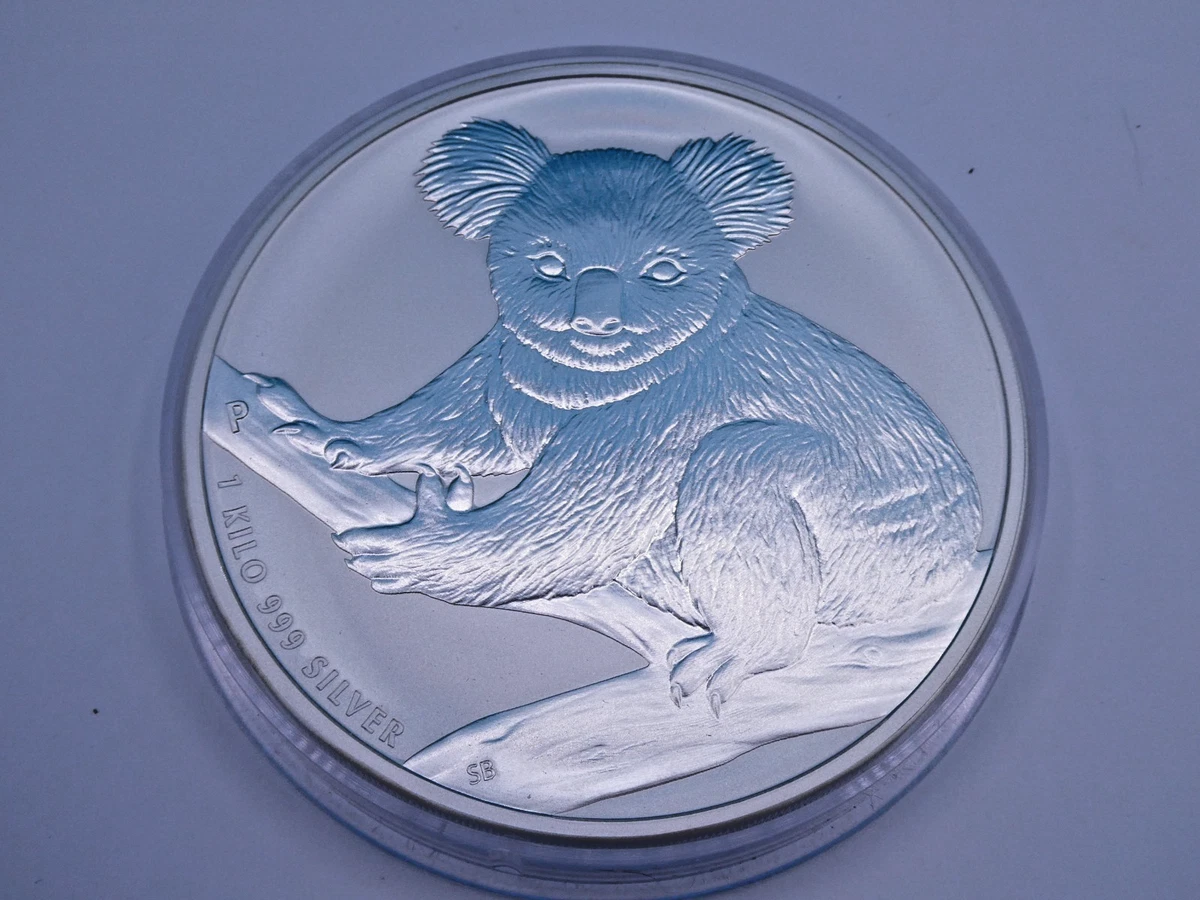 The Perth Mint Silver Bullion Coins 1 kg Precious Metal Content
