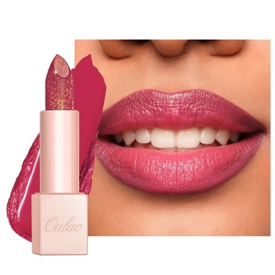 Oulac Moisture Rose Lipstick  High Shine Shimmery Finish, Super Creamy Textur...