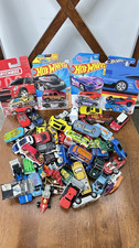 A Lot of 60 Hot Wheels  Matchbox Diecast Car Collection