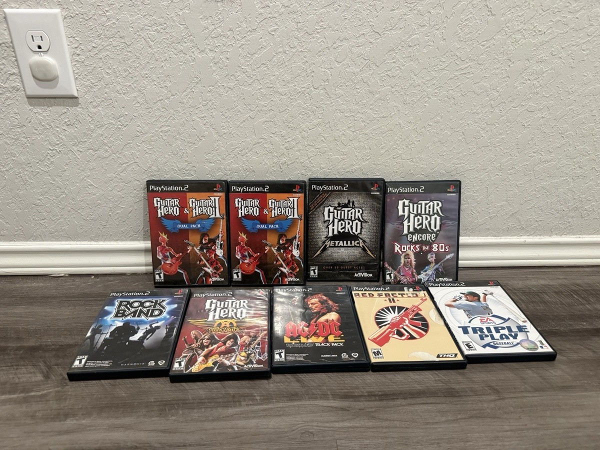 Jeu Guitar Hero Metallica PS2 PAL FR NEW Neuf sous Blister