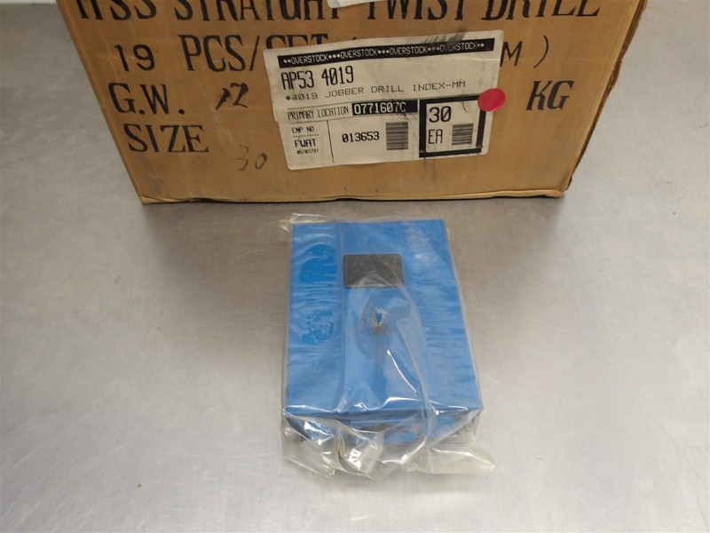 1 Box of 30 NEW! Unbranded *EMPTY* 1-10mm x 0.5mm Drill Indexes AP53-4019