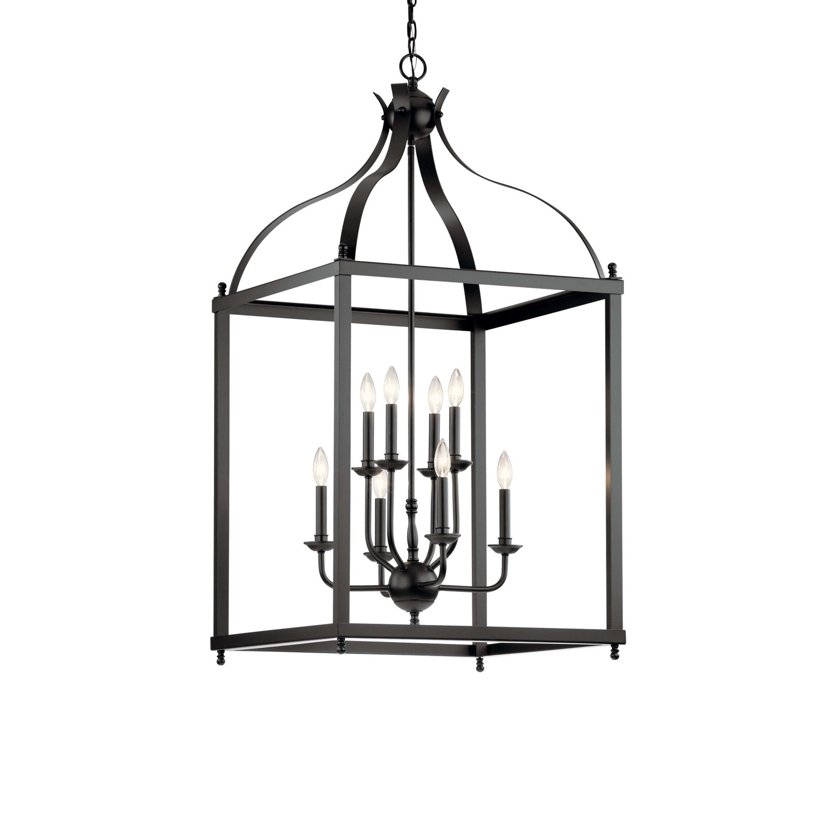 Kichler 42591 Black Larkin 8-Light 24