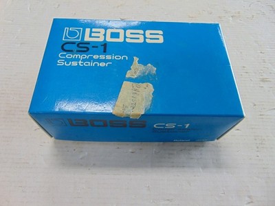 Boss CS-1 Compressor Sustainer Effect Pedal  MIJ Japan Vintage Black Label.