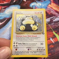 Snorlax 11/64 Jungle Holo on eBay