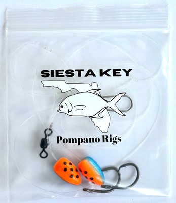 Siesta Key - Double Drop Pompano Rigs (Choose Color) - Listing 1