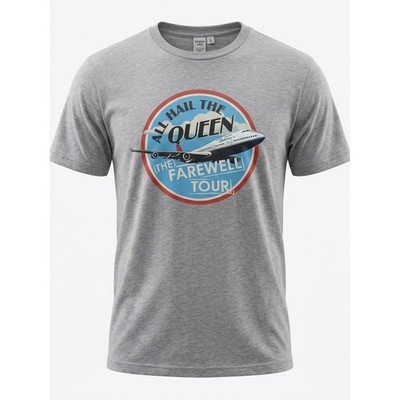 District Made Men's Gray Delta Air Lines ''All Hail The Queen'' 747 Size XL