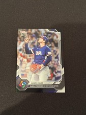 Mason Miller 102 MPH 2026 World Baseball Classic Topps NOW #27 Black Foil 10/10