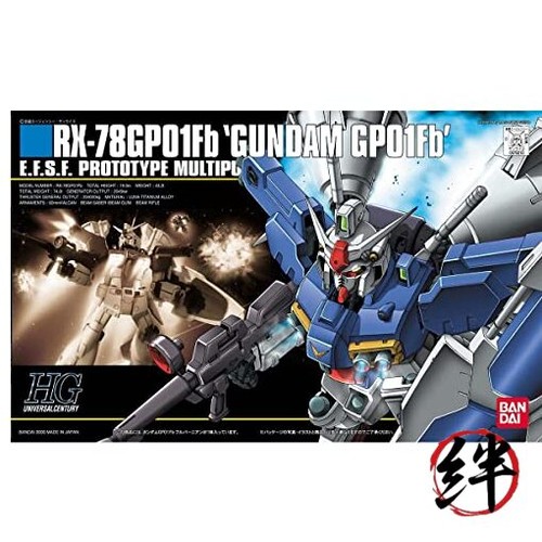 HGUC 1/144 Gundam GP-01Fb Plastic Model - Picture 5 of 5