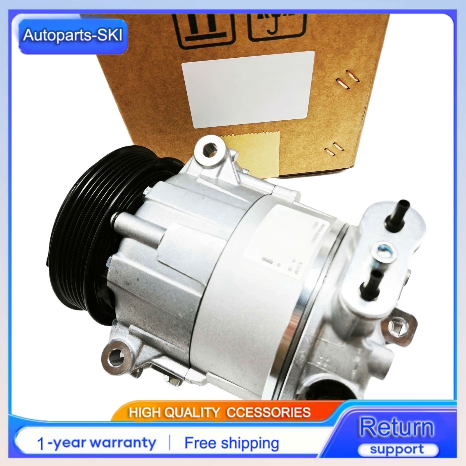 Maserati Ghibli Compressor with bracket P/N 333332