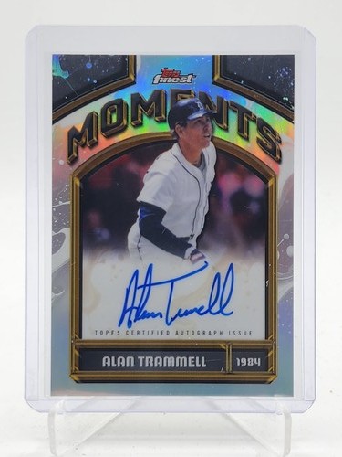2026 Topps Finest Alan Trammell Base (RAW)