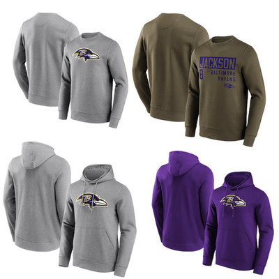 Baltimore Ravens NFL Sweatshirt Herren Fanatics American Football Hoodie - Neu