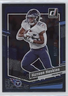 2023 Panini Donruss Press Proof Silver 31/100 Hassan Haskins #285 z7j
