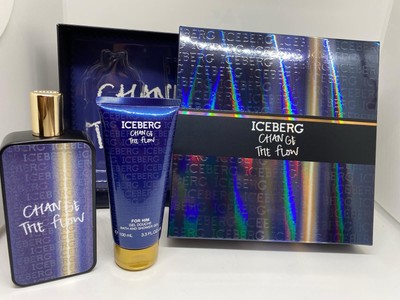Iceberg Change the Flow Herren Parfum Set Eau de Toilette 100ml + Duschgel 100ml