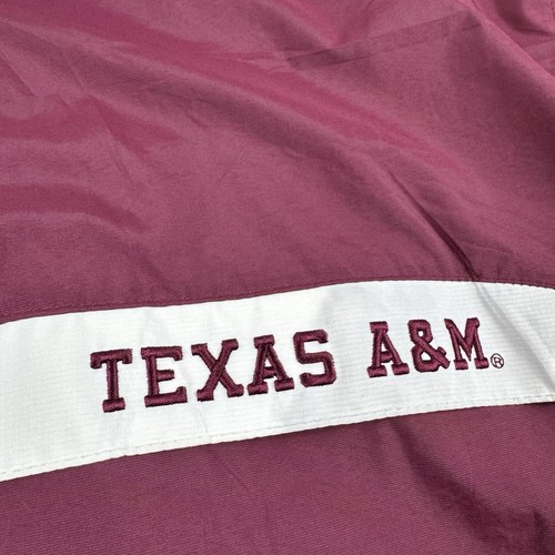 Vintage 2002 Nike Texas A&M Aggies Full-Zip Windbreaker Jacke Herren Large EUC selten - Bild 5 von 7