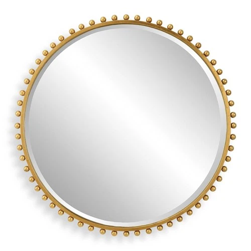 Uttermost - Taza  - Round Mirror-32 Inches Tall and 32 Inches Wide - Picture 1 of 4