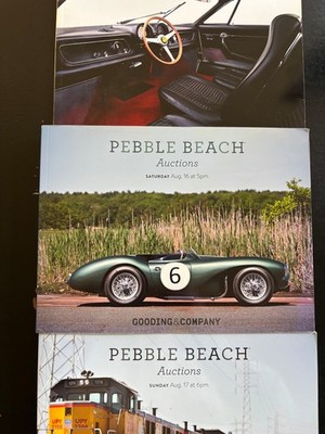2014 Gooding Pebble Beach Auction Catalogues