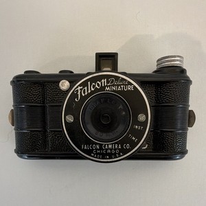 Falcon Deluxe Miniature Camera, Black