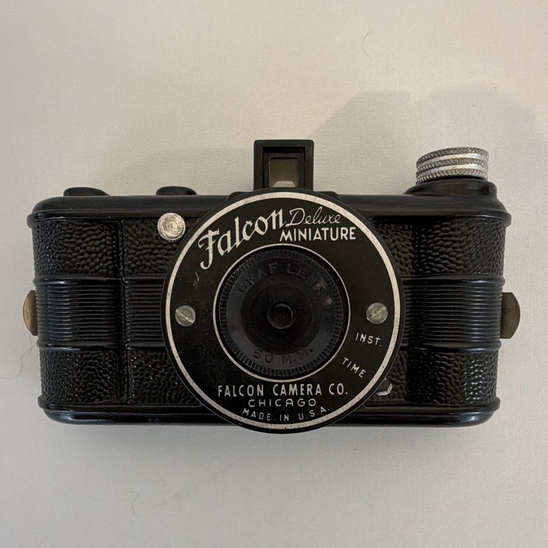 Falcon Deluxe Miniature Camera, Black