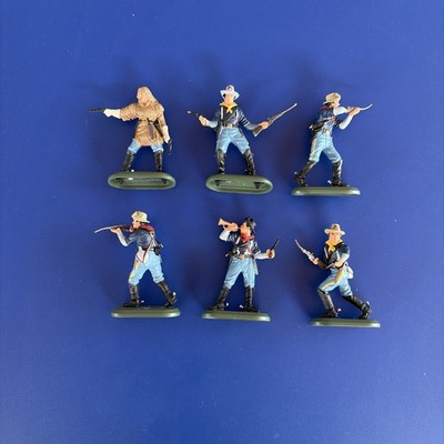 Britains Super Deetail US 7th Cavalry Soldiers x6