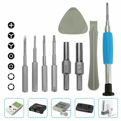 Screwdriver Set Repair Tool Kit For Nintendo Switch NES N64 Joy-con Wii Triwing