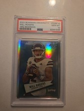 Will Rogers 2022 Bowman University Chrome #52BF-10