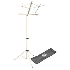 Compact Sheet Music Stand with Bag Nickel - On-Stage