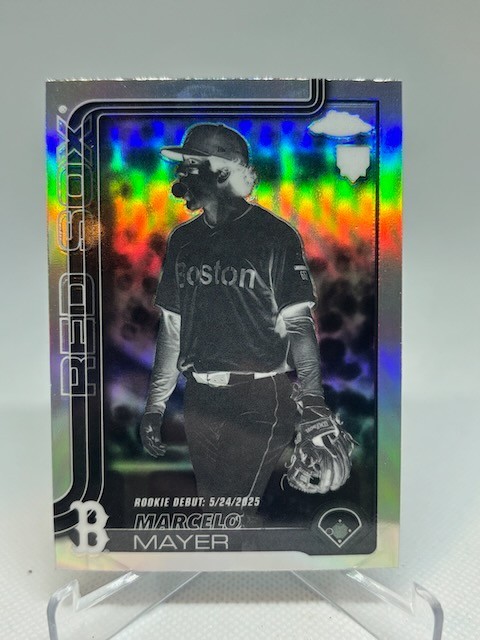 2025 Topps Chrome Update #USC117 Marcelo Mayer Negative