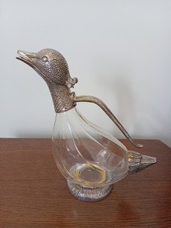 Decanter Shaped In Form Of Duck