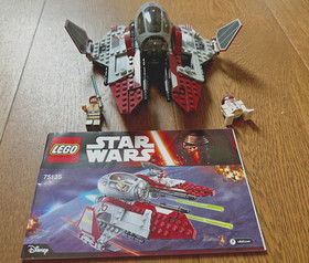 LEGO STAR WARS 75135 Obi-Wan's Jedi Interceptor Episode III COMPLETE USED ORIGINAL PACKAGING