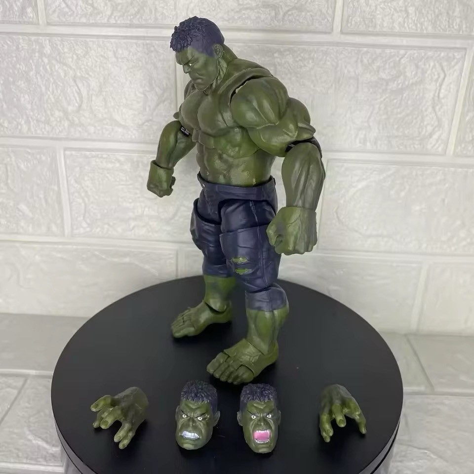 Anime Hulk Model Super Hero Moving Pvc Action Figure Toy Gift Collectible Gift