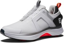 FootJoy Golf Men's Shoes HYPER FLEX BOA WIDE US9.5 27.5cm 55476 White New