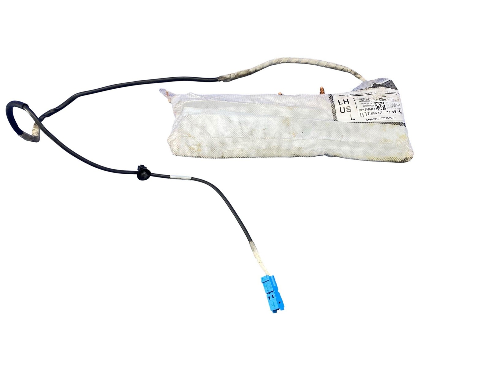 2014 2015 2016 2017 2018 2019 2020 BMW I8 FRONT LEFT SEAT AIRBAG SRS ASSEMBLY