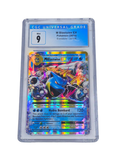M Blastoise-EX graded CGC 9 for sale on eBay