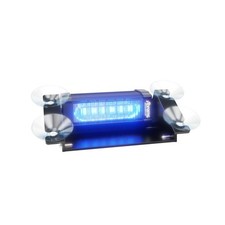Abrams Focus 1x Series Blue 18w - 6 Led Police Ems Emt Vehicle Truck