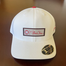 Black Clover Mens Trucker Hat White/Red Mesh ...