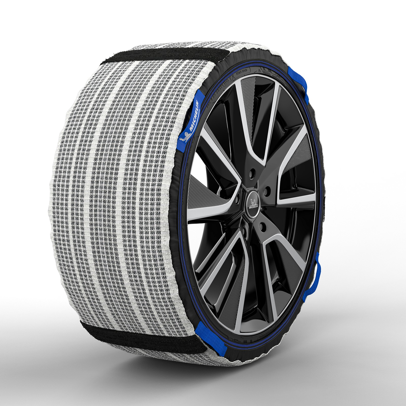 MICHELIN SOS GRIP XTREM 3D_X3 chaînes textile haute adhérence pour conduite sur route enneigée